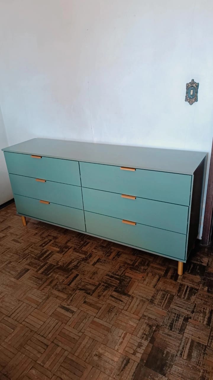 Cômoda Verde Retrô